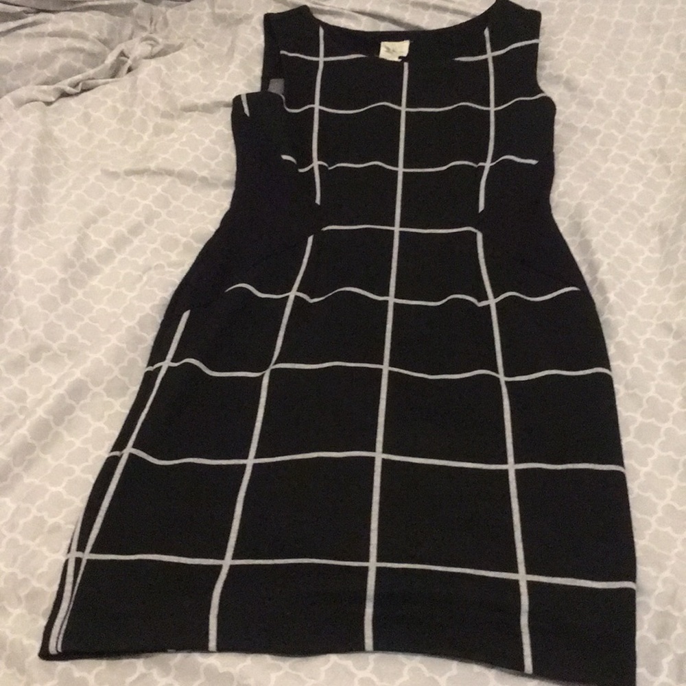 Black and white dress by petites .